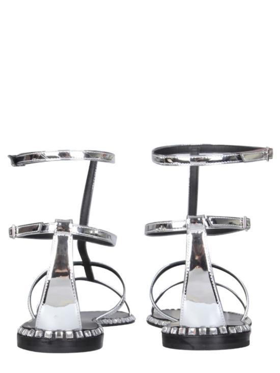  쥬세페자노티 샌들 주세페 자노티 플랫 글래디에이터  실버 - GIUSEPPE ZANOTTI