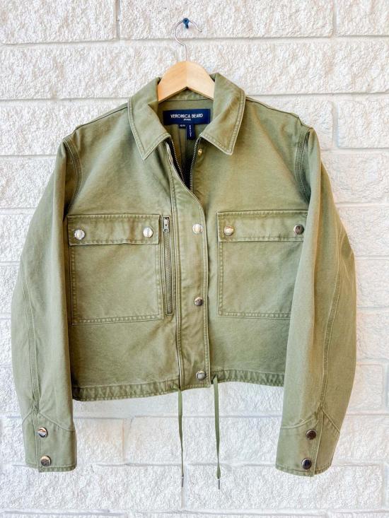  베로니카비어드 봄버 자켓 베로니카 비어드 스티븐 봄버 재킷 아미