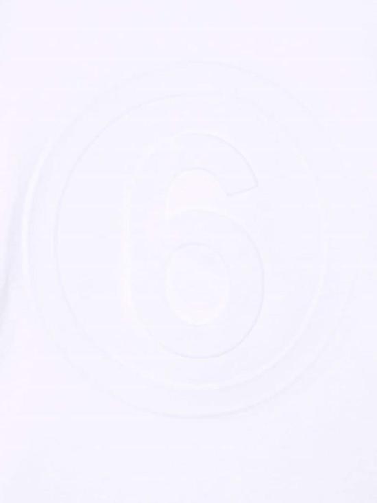  [키즈] MM6 메종마르지엘라 탑 메종 마르지엘라 키즈 셔츠 화이트 (MM6) - MM6 MAISON MARGIELA