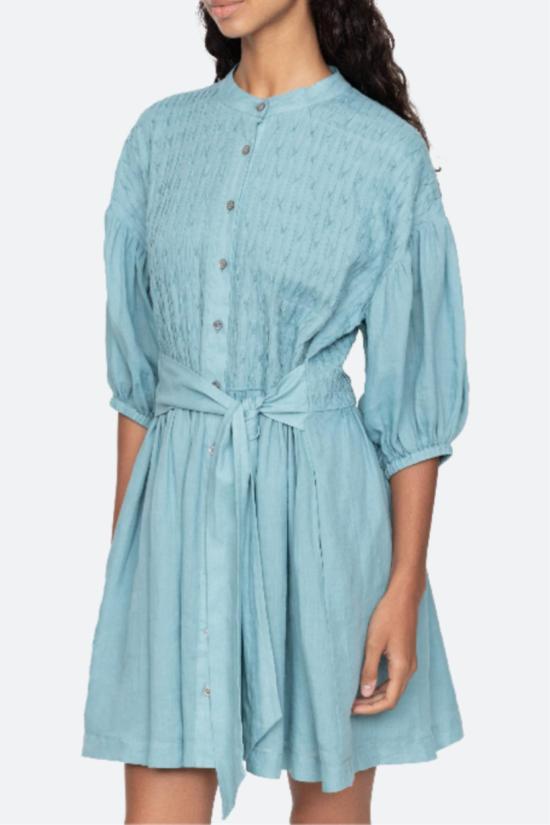  씨뉴욕 숏 원피스 씨 나이 바이올렛 벨티드 미니 드레스