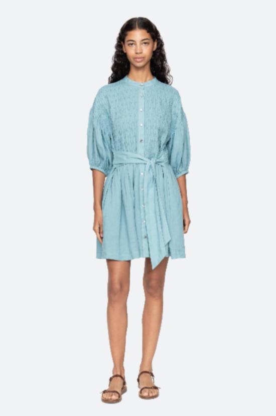  씨뉴욕 숏 원피스 씨 나이 바이올렛 벨티드 미니 드레스 - SEA NY