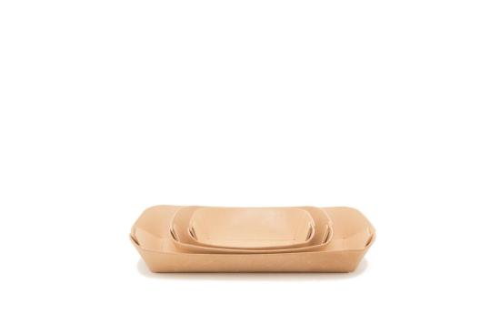  sonyeon 가죽소품 소니온 AC09 F 가죽 접시 세트 내추럴