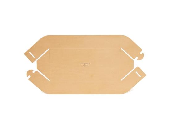  sonyeon 가죽소품 소니온 AC09 L 플레이트 내추럴 - SONYEON