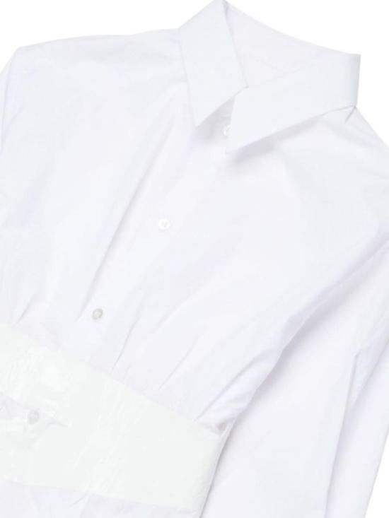  [키즈] MM6 메종마르지엘라 탑 메종 마르지엘라 키즈 셔츠 화이트 (MM6) - MM6 MAISON MARGIELA