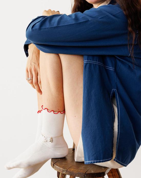  Noble 데님 셔츠 노블 칼라 셔츠 네이비 - NOBLE