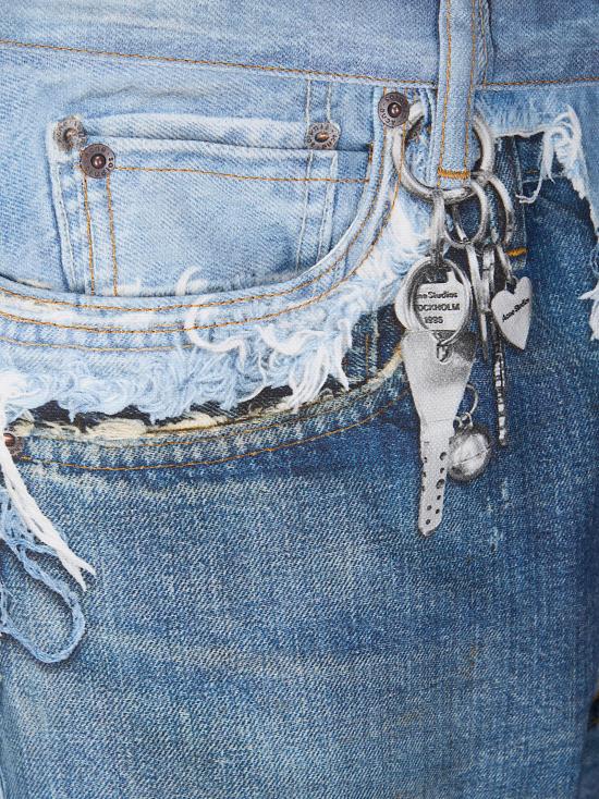 26SS 아크네 스튜디오 스트레이트 팬츠 CK0140 AUZ MID BLUE - ACNE STUDIOS