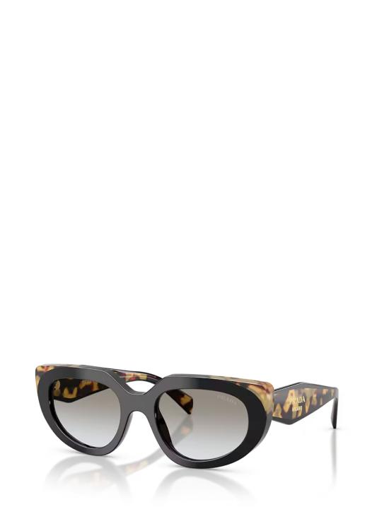 26FW 프라다 선글라스 PR D02S 0CD80L BLACK MEDIUM TORTOISE - PRADA