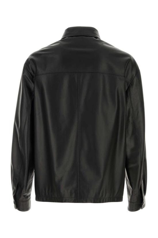 26SS 프라다 가죽 자켓 UPC219SOOO1WDV F0002 Black - PRADA