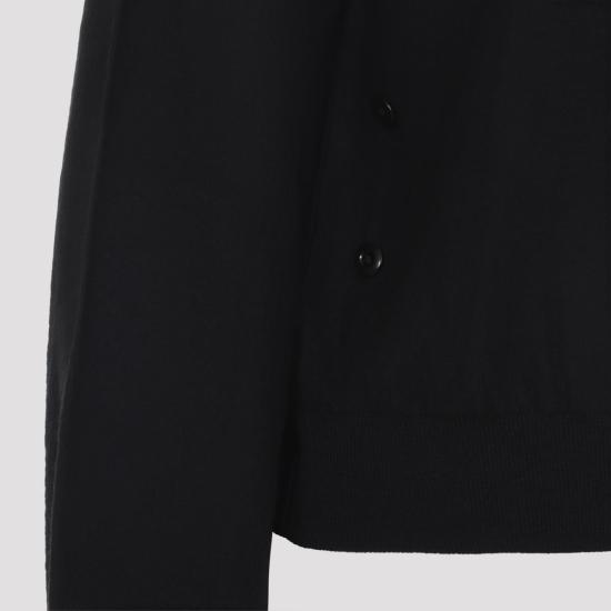 26SS 르메르 트위스트 가디건 PO0023LK087999 BLACK DOM - LEMAIRE