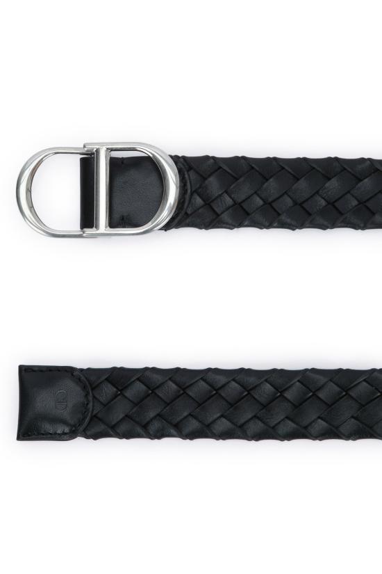 26SS 디올 가죽 벨트 4596PDJAZ H00N NOIR - DIOR