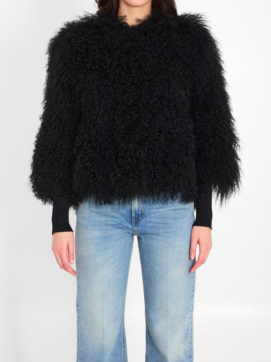 25FW 이브살로몬 무스탕 26WYV62554 BLACK