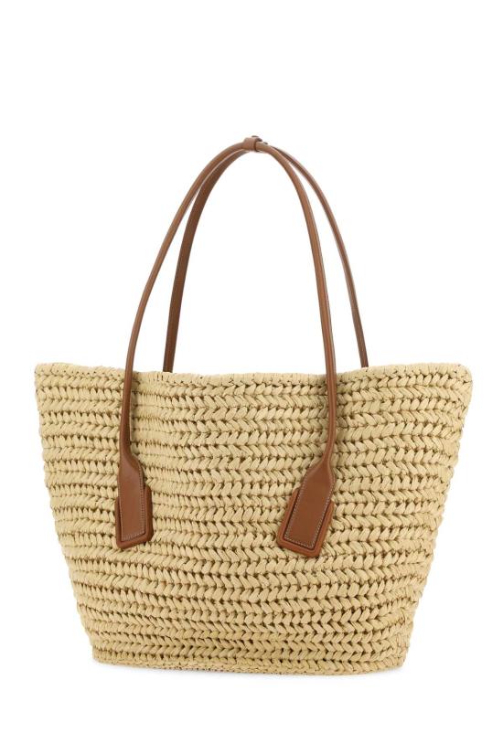 26SS 보테가베네타 토트백 731169V2P02 8518 Beige o Tan - BOTTEGA VENETA