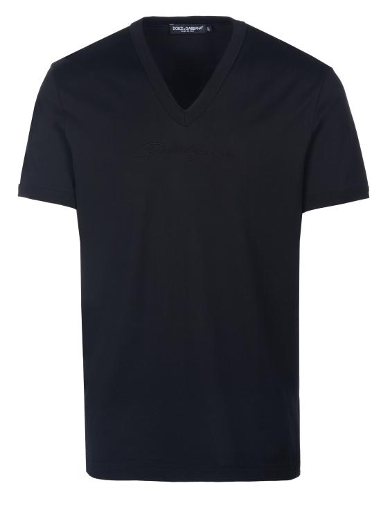  돌체앤가바나 반팔 티셔츠 G8KG0Z G7WRN BLACK