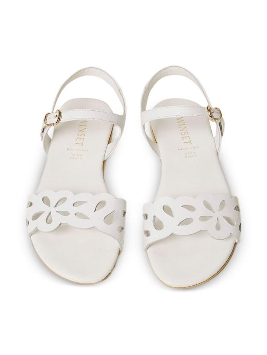 26SS [키즈] 트윈셋 샌들 261GCJ044 00526 White - TWINSET