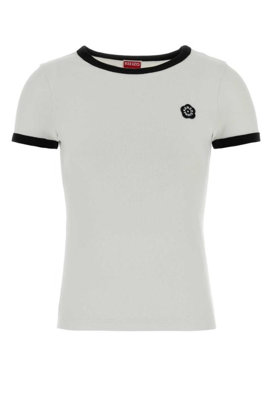 26SS 겐조 반팔 티셔츠 FG52TS2174SJ 01 White