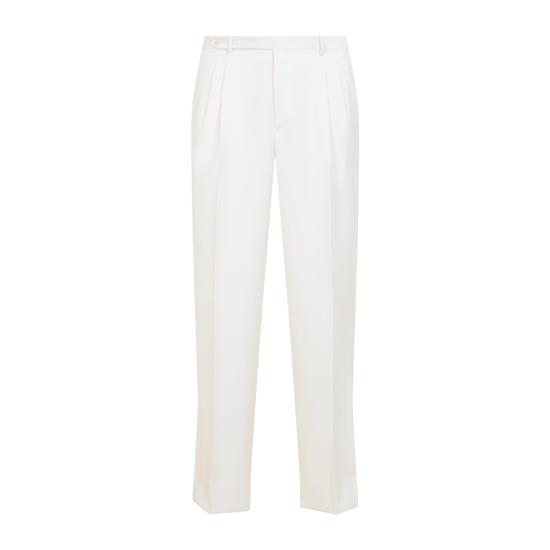 26SS 브리오니 스트레이트 팬츠 RPAI0L OCA61 9100 OFF WHITE