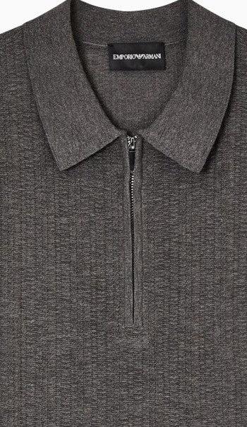 26SS 엠포리오 아르마니 폴로 티셔츠 EM004305 AF23761 8003 MEDIUM GREY - EMPORIO ARMANI