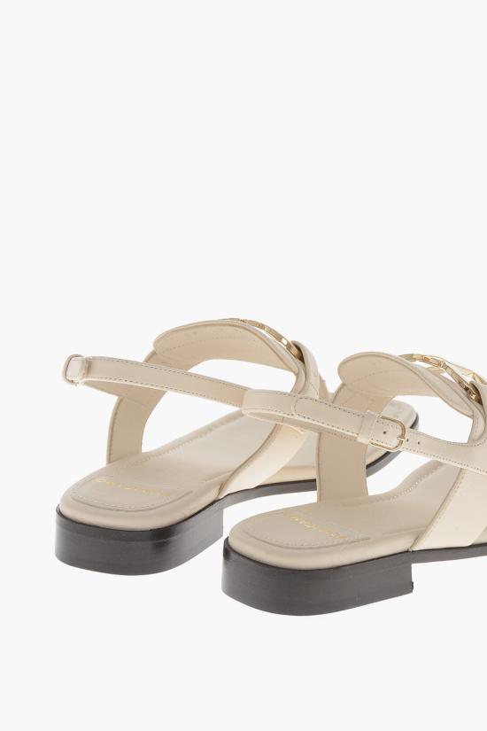  살바토레 페라가모 샌들 01G998 LULA 769645 DEEP MASCARPONE White - SALVATORE FERRAGAMO