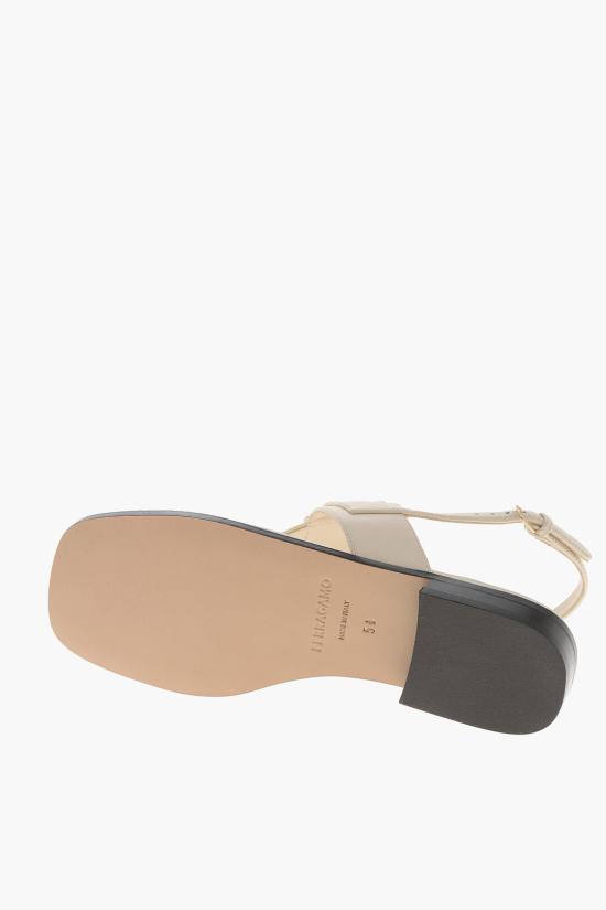  살바토레 페라가모 샌들 01G998 LULA 769645 DEEP MASCARPONE White - SALVATORE FERRAGAMO