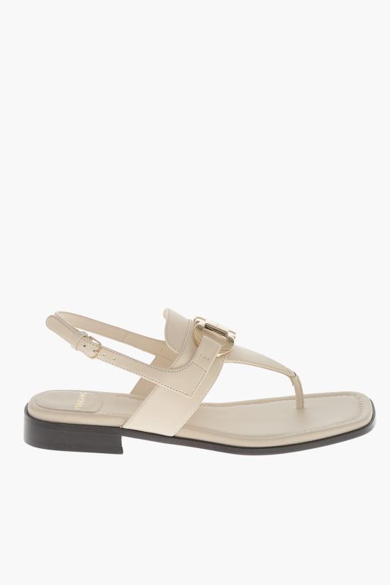  살바토레 페라가모 샌들 01G998 LULA 769645 DEEP MASCARPONE White - SALVATORE FERRAGAMO