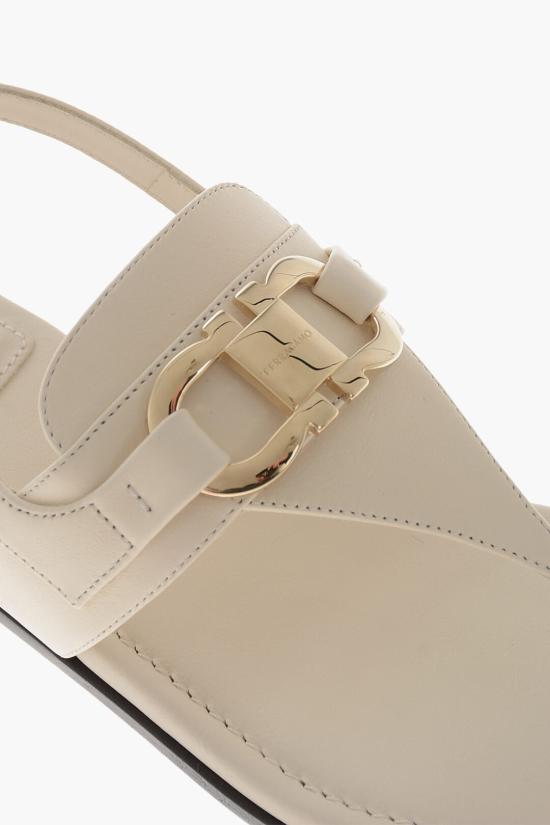  살바토레 페라가모 샌들 01G998 LULA 769645 DEEP MASCARPONE White - SALVATORE FERRAGAMO