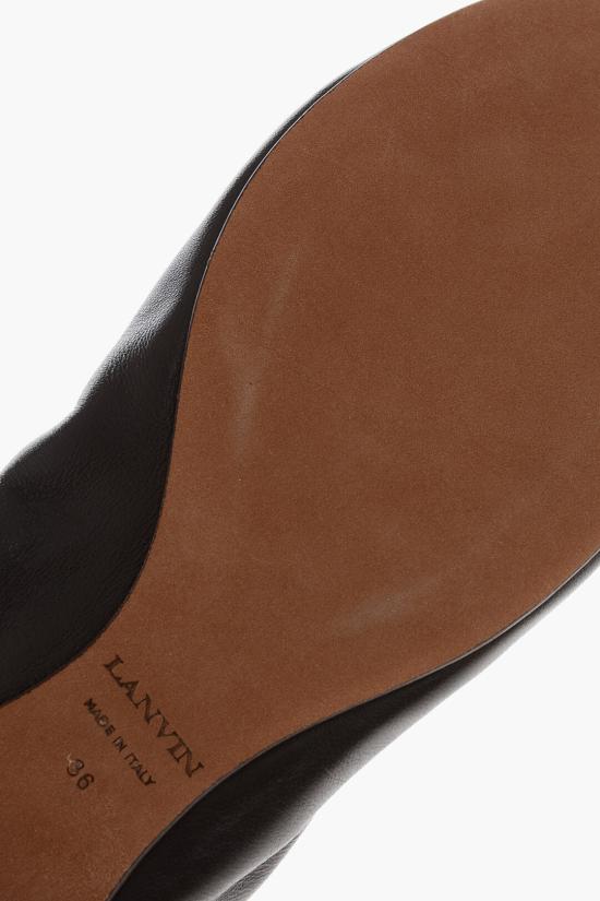  랑방 플랫 슈즈 FWBAMB02 NAPAP24 64 Brown - LANVIN