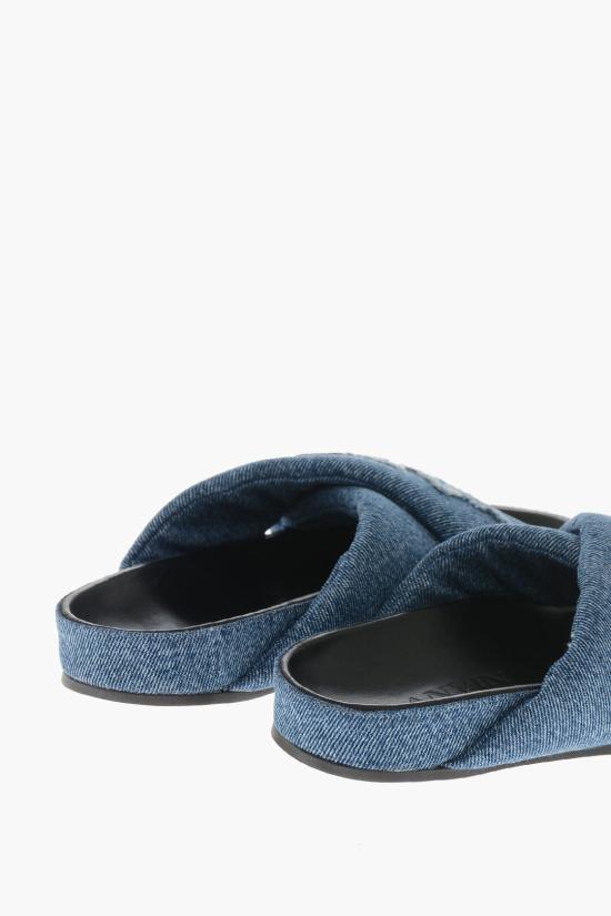  랑방 샌들 FWSAMS0P FRDEE24 254 Blue - LANVIN