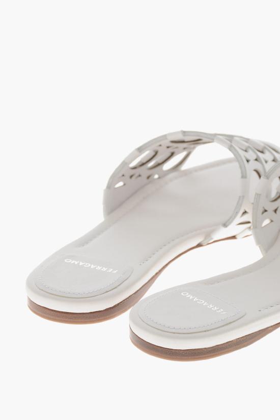  살바토레 페라가모 샌들 784148 007 White - SALVATORE FERRAGAMO