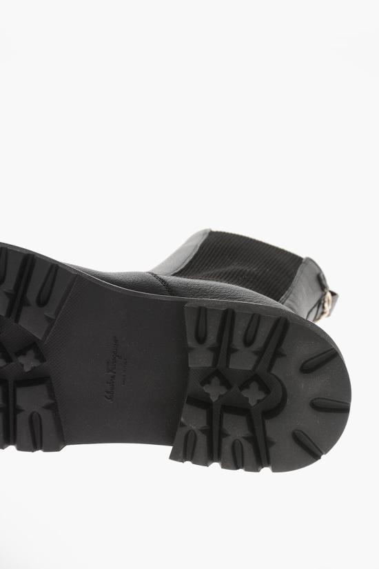  살바토레 페라가모 부츠 01E516 ODERICO 757878 BLACK Black - SALVATORE FERRAGAMO