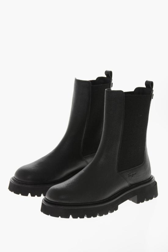  살바토레 페라가모 부츠 01E516 ODERICO 757878 BLACK Black
