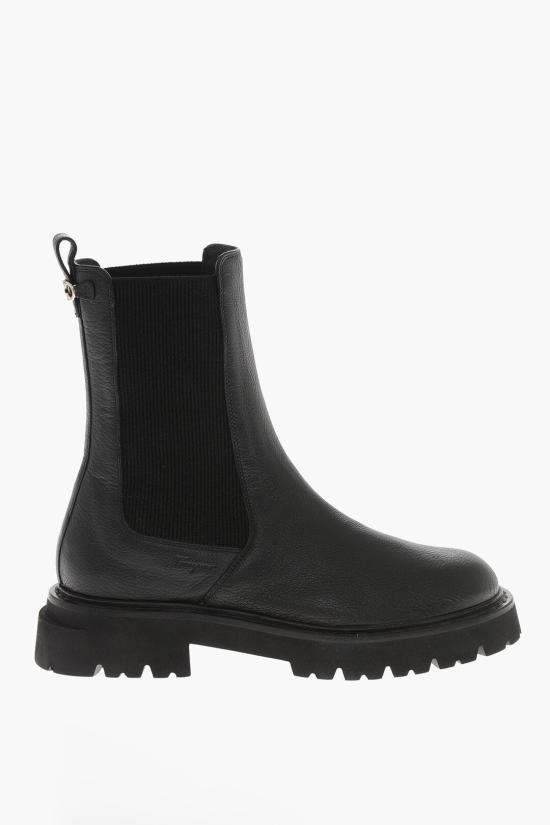  살바토레 페라가모 부츠 01E516 ODERICO 757878 BLACK Black - SALVATORE FERRAGAMO