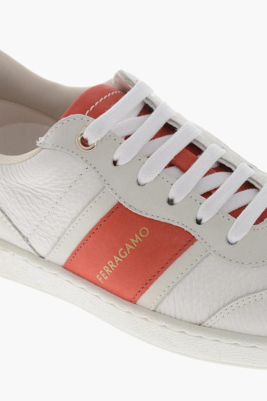 살바토레 페라가모 스니커즈 030418 ACHILLE 1 762274 BIANCO OTTICO White - SALVATORE FERRAGAMO