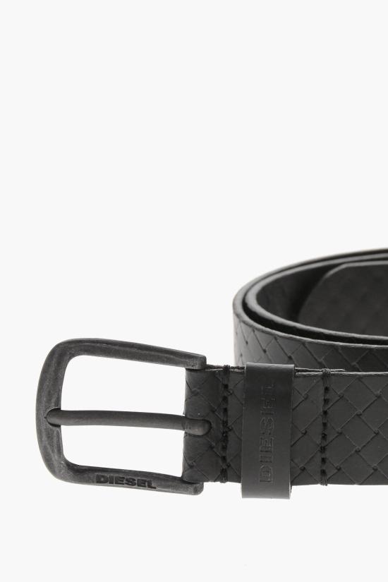  디젤 가죽 벨트 X10646 P8889 T8013 Black - DIESEL