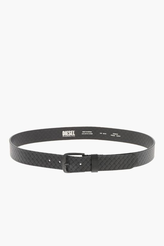  디젤 가죽 벨트 X10646 P8889 T8013 Black - DIESEL