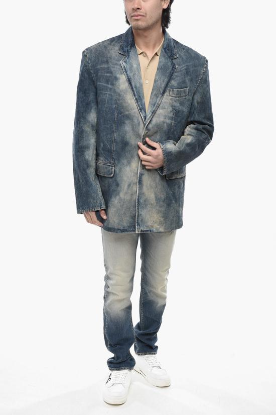  디젤 수트 자켓 A17716 0DBCW 01 Blue - DIESEL