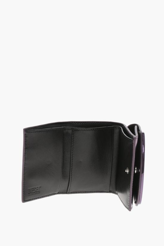  디젤 1DR 트라이폴드 코인 XS li 월렛 X09887 PS202 T5205 Violet - DIESEL