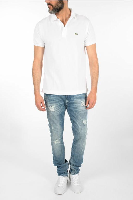  라코스테 폴로 티셔츠 1212 001 White - LACOSTE