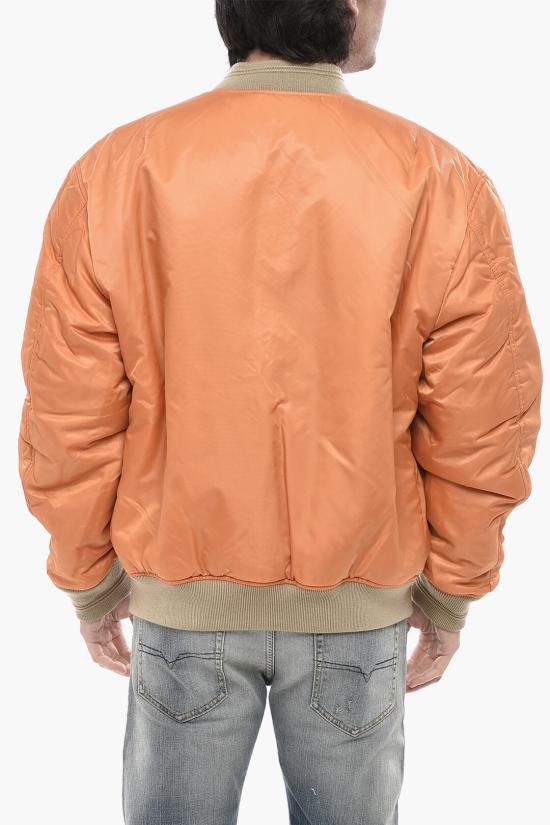  디젤 봄버 자켓 A14408 0HCAS 7BD Arancio Verde - DIESEL