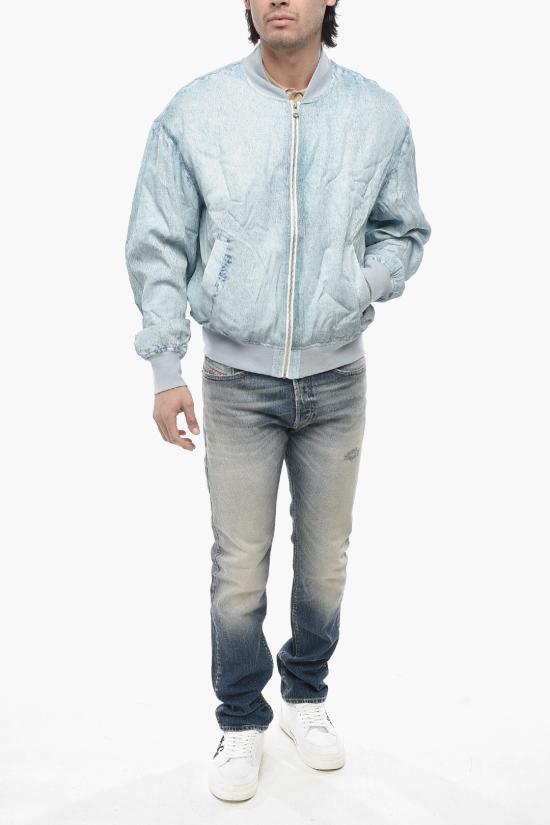  디젤 봄버 자켓 A08819 0DMAH 01 Light blue - DIESEL