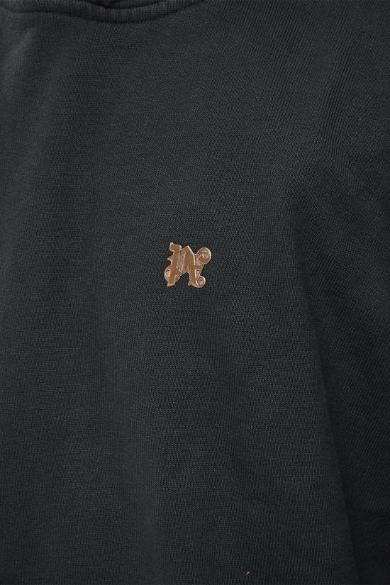  팜앤젤스 후드 티셔츠 PMBB117R24FLE0031076 Black - PALM ANGELS