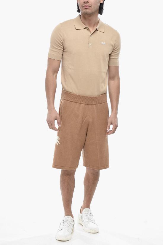  팜앤젤스 숏팬츠 PMHM012S25KNI0026103 Brown - PALM ANGELS