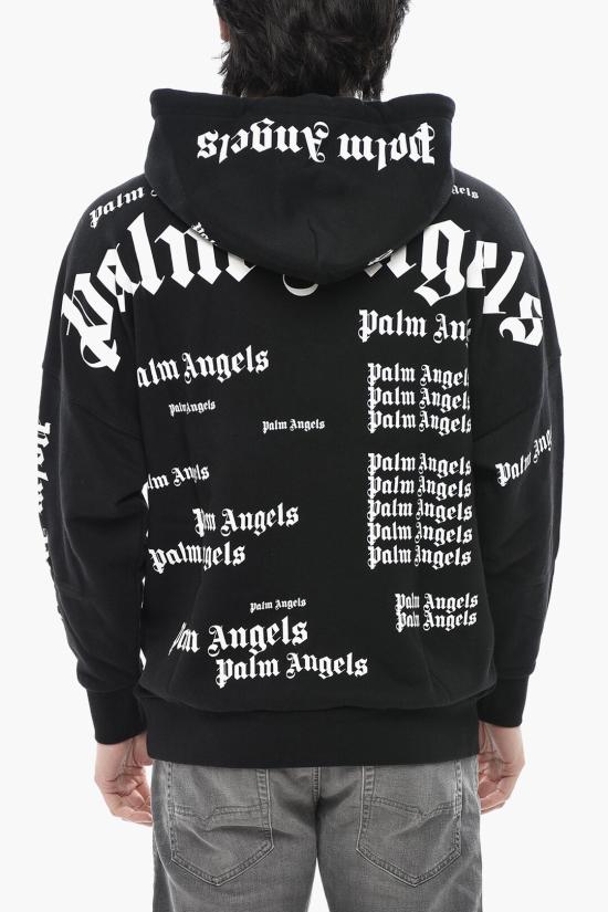  팜앤젤스 후드 티셔츠 PMBB036C99FLE0021001 Black - PALM ANGELS