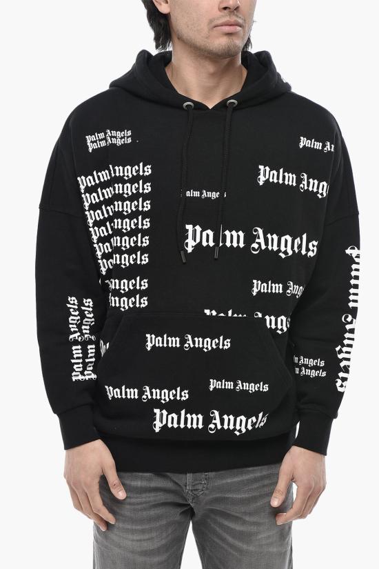  팜앤젤스 후드 티셔츠 PMBB036C99FLE0021001 Black
