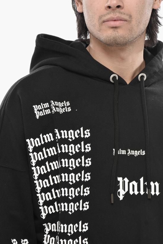  팜앤젤스 후드 티셔츠 PMBB036C99FLE0021001 Black - PALM ANGELS
