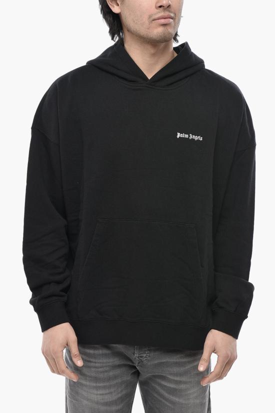  팜앤젤스 후드 티셔츠 PMBB153C99FLE0021003 Black