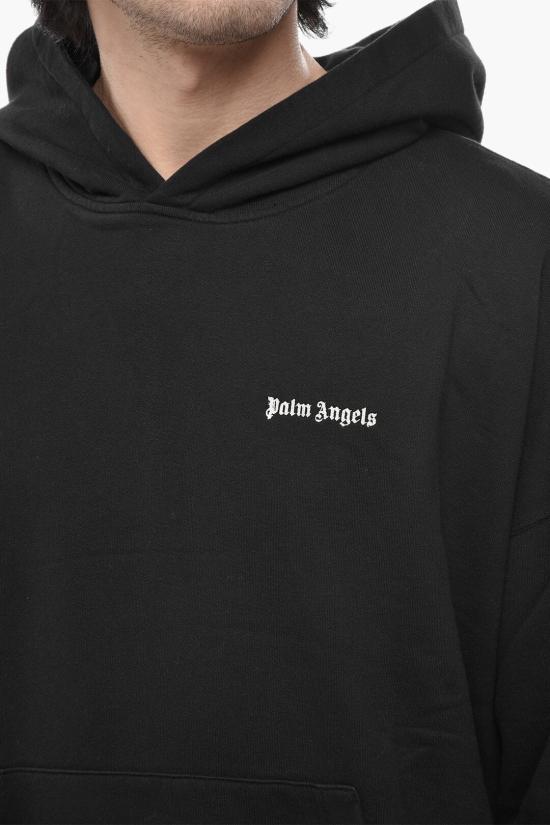  팜앤젤스 후드 티셔츠 PMBB153C99FLE0021003 Black - PALM ANGELS