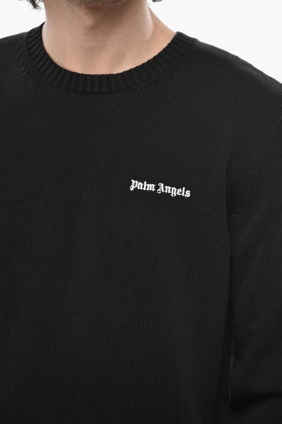  팜앤젤스 스웨터 PMHE027C99KNI0021003 Black - PALM ANGELS