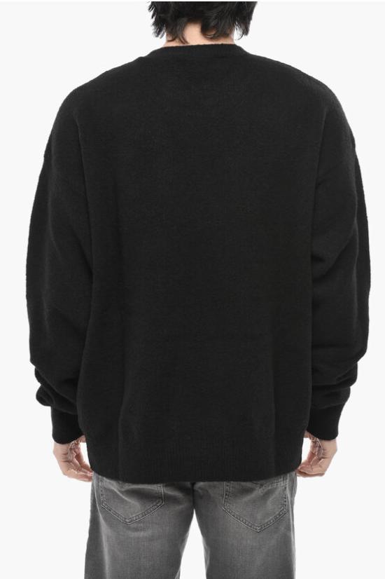  팜앤젤스 스웨터 PMHE054C99KNI0011003 Black - PALM ANGELS