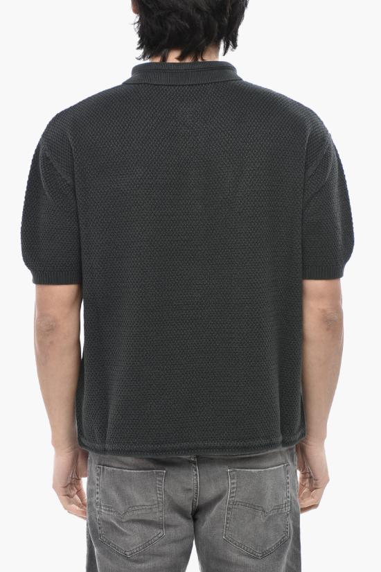  팜앤젤스 폴로 티셔츠 PMHV005S24KNI0011010 Gray - PALM ANGELS