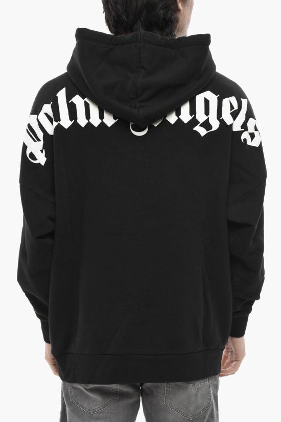  팜앤젤스 후드 티셔츠 PMBB036C99FLE0011001 Black - PALM ANGELS